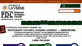 What Pdcourses.net website looked like in 2018 (6 years ago)