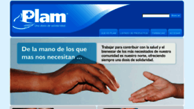 What Plamsalud.com website looked like in 2018 (6 years ago)