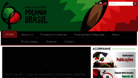 What Poloniabrasil.org.br website looked like in 2018 (6 years ago)