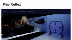 What Playreflex.com website looked like in 2018 (6 years ago)