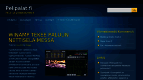 What Pelipalat.fi website looked like in 2018 (6 years ago)