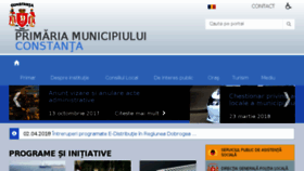 What Primaria-constanta.ro website looked like in 2018 (6 years ago)