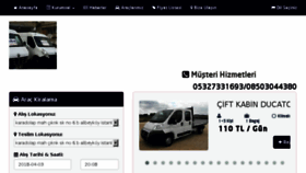 What Panelvankiralamaistanbul.com website looked like in 2018 (6 years ago)