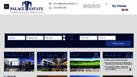 What Palaceestate.ro website looked like in 2018 (6 years ago)
