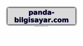 What Panda-bilgisayar.com website looked like in 2018 (6 years ago)