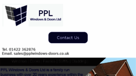 What Pplwindows-doors.co.uk website looked like in 2018 (6 years ago)