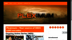 What Pleximum.com website looked like in 2018 (6 years ago)