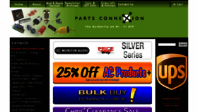 What Partsconnexion.com website looked like in 2018 (6 years ago)