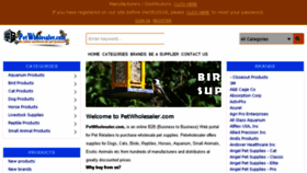 What Petwholesaler.com website looked like in 2018 (6 years ago)