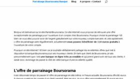 What Parrainboursorama.net website looked like in 2018 (6 years ago)