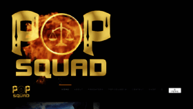 What Popsquadhq.com website looked like in 2018 (6 years ago)