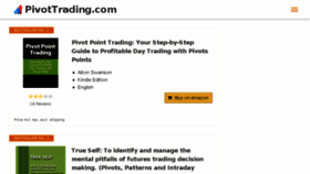 What Pivottrading.com website looked like in 2018 (6 years ago)