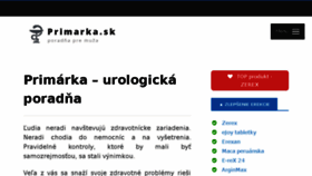 What Primarka.sk website looked like in 2018 (6 years ago)