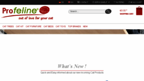 What Profeline-shop.com website looked like in 2018 (6 years ago)