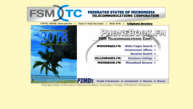 What Phonebook.fm website looked like in 2018 (6 years ago)