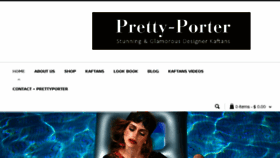 What Prettyporter.com.au website looked like in 2018 (6 years ago)