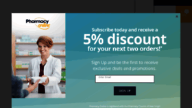 What Pharmacyonline.com.au website looked like in 2018 (6 years ago)