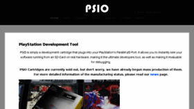 What Ps-io.com website looked like in 2018 (6 years ago)