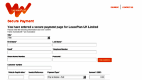 What Payleaseplan.co.uk website looked like in 2018 (6 years ago)
