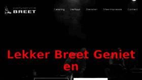 What Partyservicebreet.nl website looked like in 2018 (6 years ago)