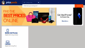 What Pricepanda.com website looked like in 2018 (6 years ago)