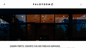 What Paloform.com website looked like in 2018 (6 years ago)