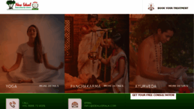 What Panchakarmakerala.com website looked like in 2018 (6 years ago)
