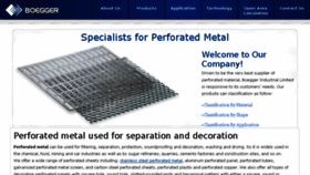 What Perforatedmetalsupplier.com website looked like in 2018 (6 years ago)
