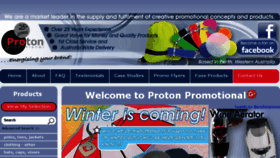 What Proton.net.au website looked like in 2018 (6 years ago)