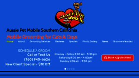 What Petgroomingsouthernca.com website looked like in 2018 (6 years ago)