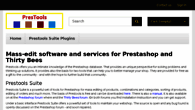 What Prestools.com website looked like in 2018 (6 years ago)