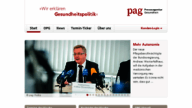 What Pa-gesundheit.de website looked like in 2018 (6 years ago)
