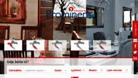 What Prominens.hr website looked like in 2018 (7 years ago)