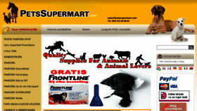 What Petssupermart.com website looked like in 2018 (6 years ago)