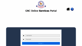 What Portal.gnc.org.zm website looked like in 2018 (6 years ago)