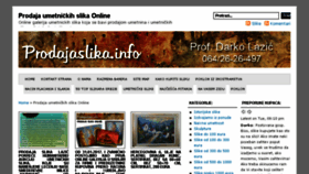 What Prodajaslika.info website looked like in 2018 (6 years ago)