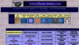 What Plastic-pants.com website looked like in 2018 (6 years ago)