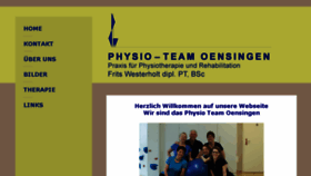 What Physio-team-oensingen.ch website looked like in 2018 (6 years ago)