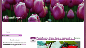 What Plantasonya.com.br website looked like in 2018 (6 years ago)