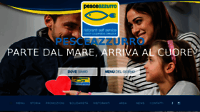 What Pesceazzurro.com website looked like in 2018 (6 years ago)