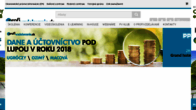 What Profivzdelavanie.sk website looked like in 2018 (6 years ago)