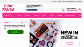 What Pinkpanda.hr website looked like in 2018 (6 years ago)