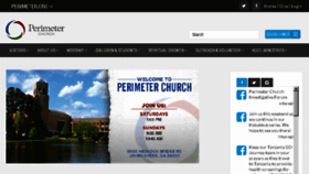 What Perimeter.org website looked like in 2018 (6 years ago)