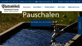 What Plattenboedeli.ch website looked like in 2018 (6 years ago)