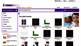 What Powerwholesale.net website looked like in 2018 (6 years ago)