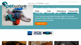 What Petwave.com website looked like in 2018 (6 years ago)