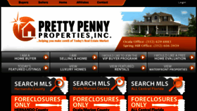 What Prettypennyproperties.com website looked like in 2018 (6 years ago)