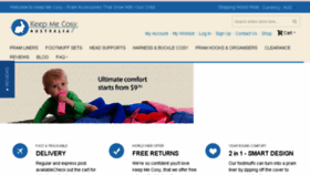 What Pramliners.com.au website looked like in 2018 (5 years ago)