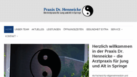 What Praxis-henneicke.de website looked like in 2018 (6 years ago)