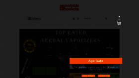 What Portablehookahs.com website looked like in 2018 (5 years ago)